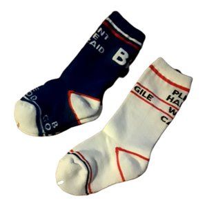 NWOT SUPER CUTE 2 PACK Baby Toddler Kids Hype Socks Anti Slip Gripper